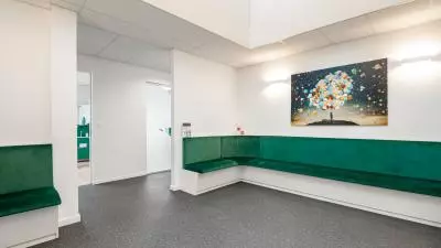 Salle d'attente Cabinet Orthensia Orthodontie Pornic